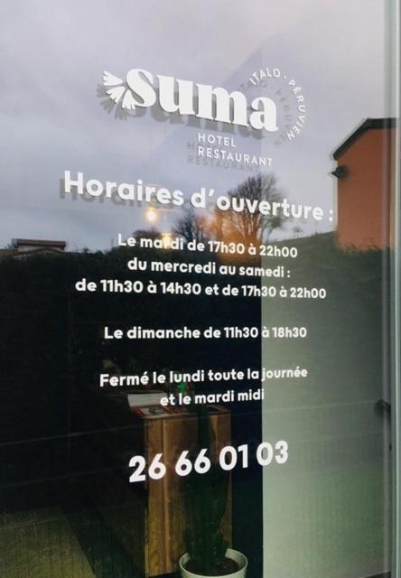 Suma Hotel Restaurant Remich Bagian luar foto